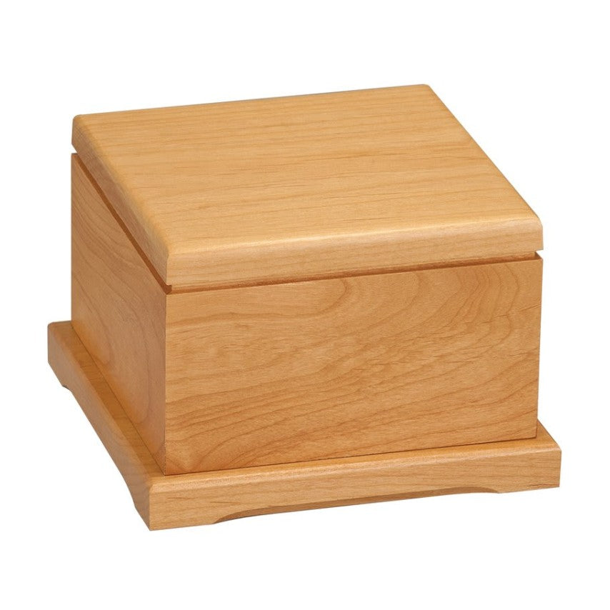 ALDER WOOD PET URN