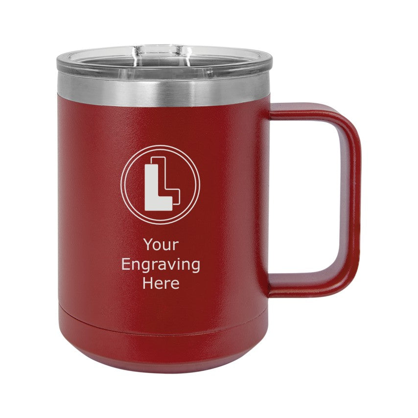 Buy maroon POLAR CAMEL 15oz COFFEE MUG