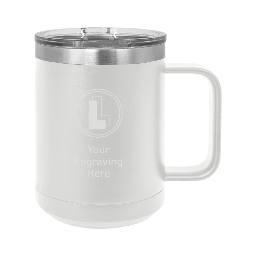 Buy white POLAR CAMEL 15oz COFFEE MUG