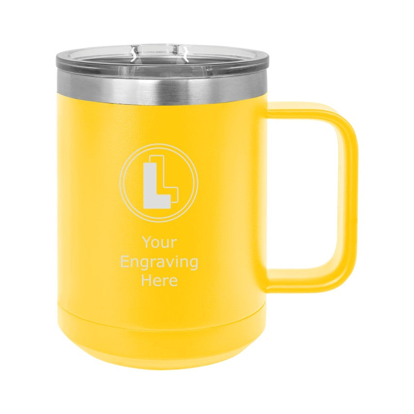 Buy yellow POLAR CAMEL 15oz COFFEE MUG