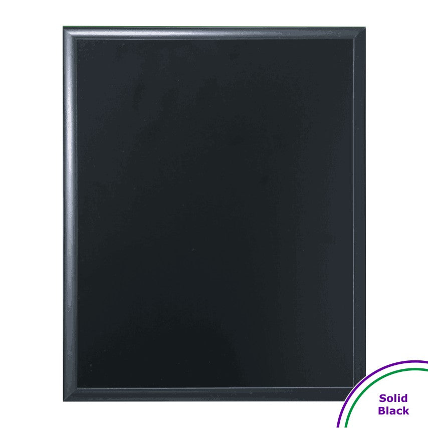 Buy black PLAQUE WITH  METAL PLATE