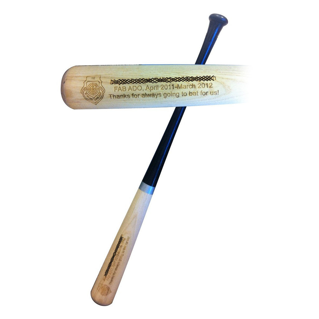 Baseball Bat Engraving 