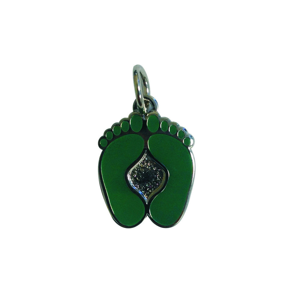 Green Feet Charm 